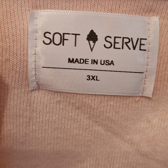Soft Serve Clothing Pink Hoodie - Picture 4 of 5